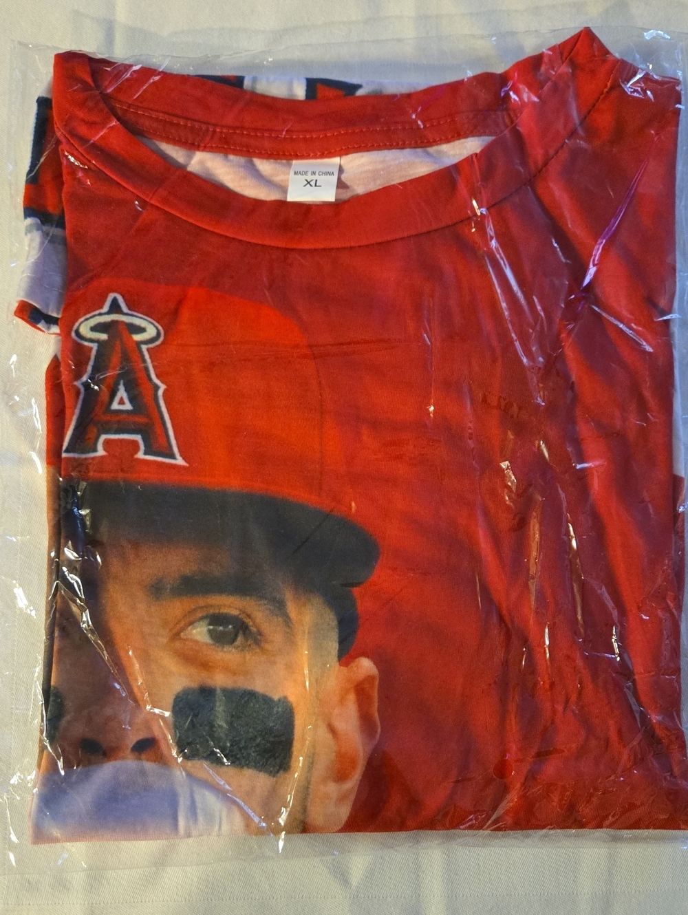 Los Angeles Angels Zach Neto T-Shirt XL 8/14/26 Stadium Giveaway SGA NIB